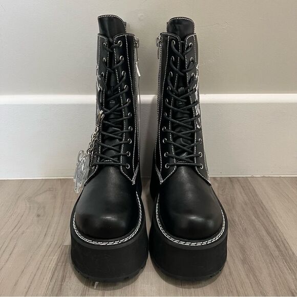 Disney Corpse Bride boots x Dolls Kill sz 10 - Picture 7 of 12